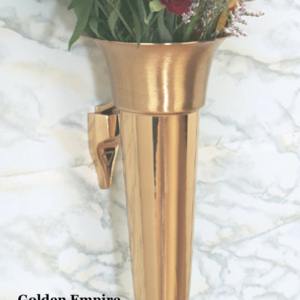 Golde empire vase